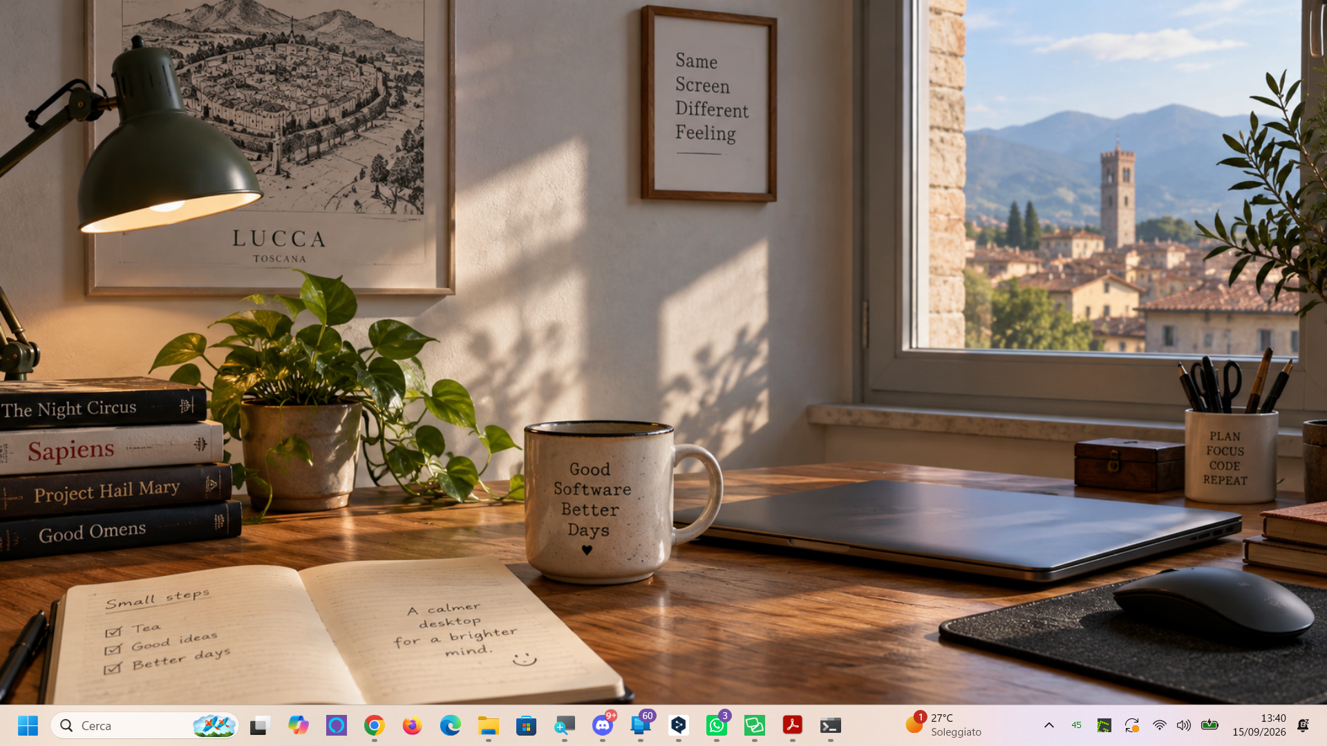 Windows desktop without GrainLayer